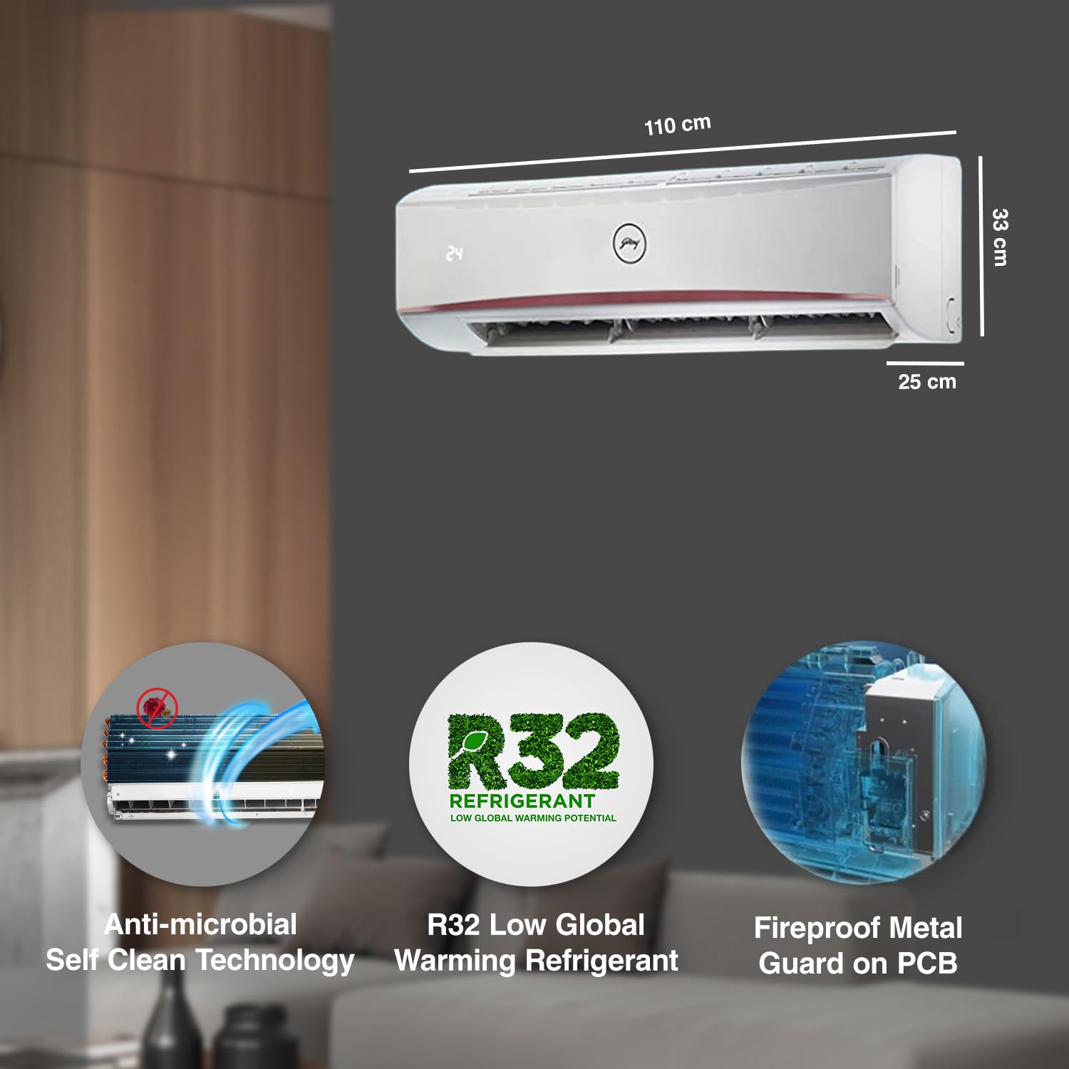 #Godrej Split AC