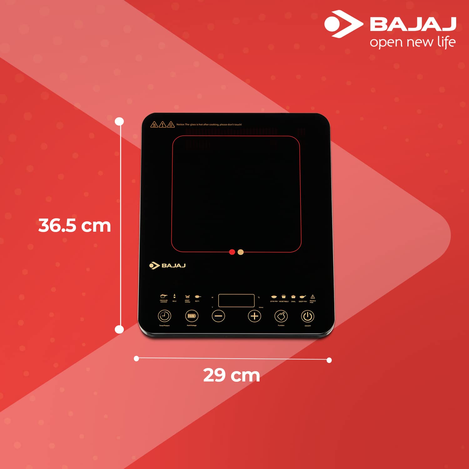 Bajaj Majesty Slim Induction Stove