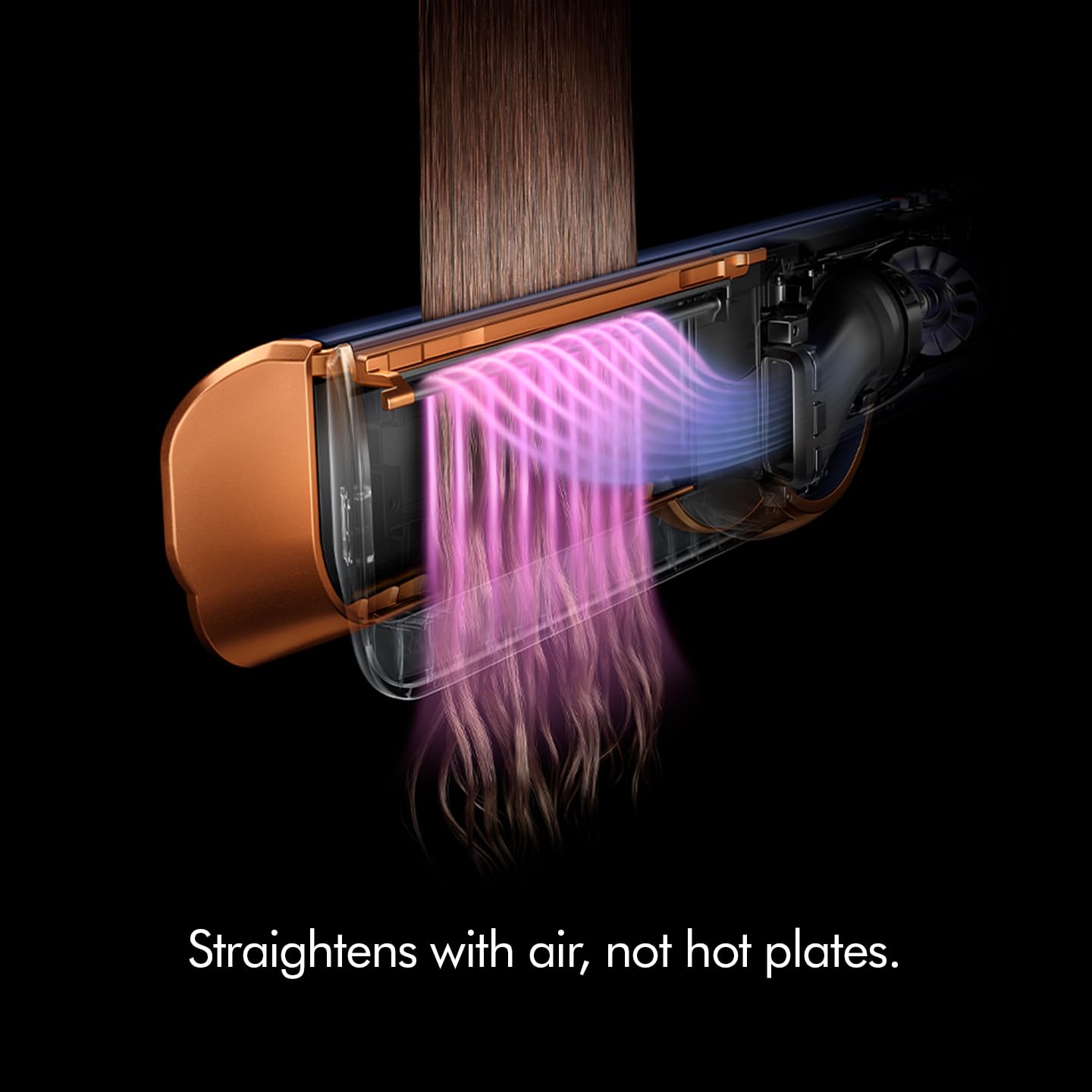 #Dyson Airstrait Straightener Ceramic rose Gold HT01