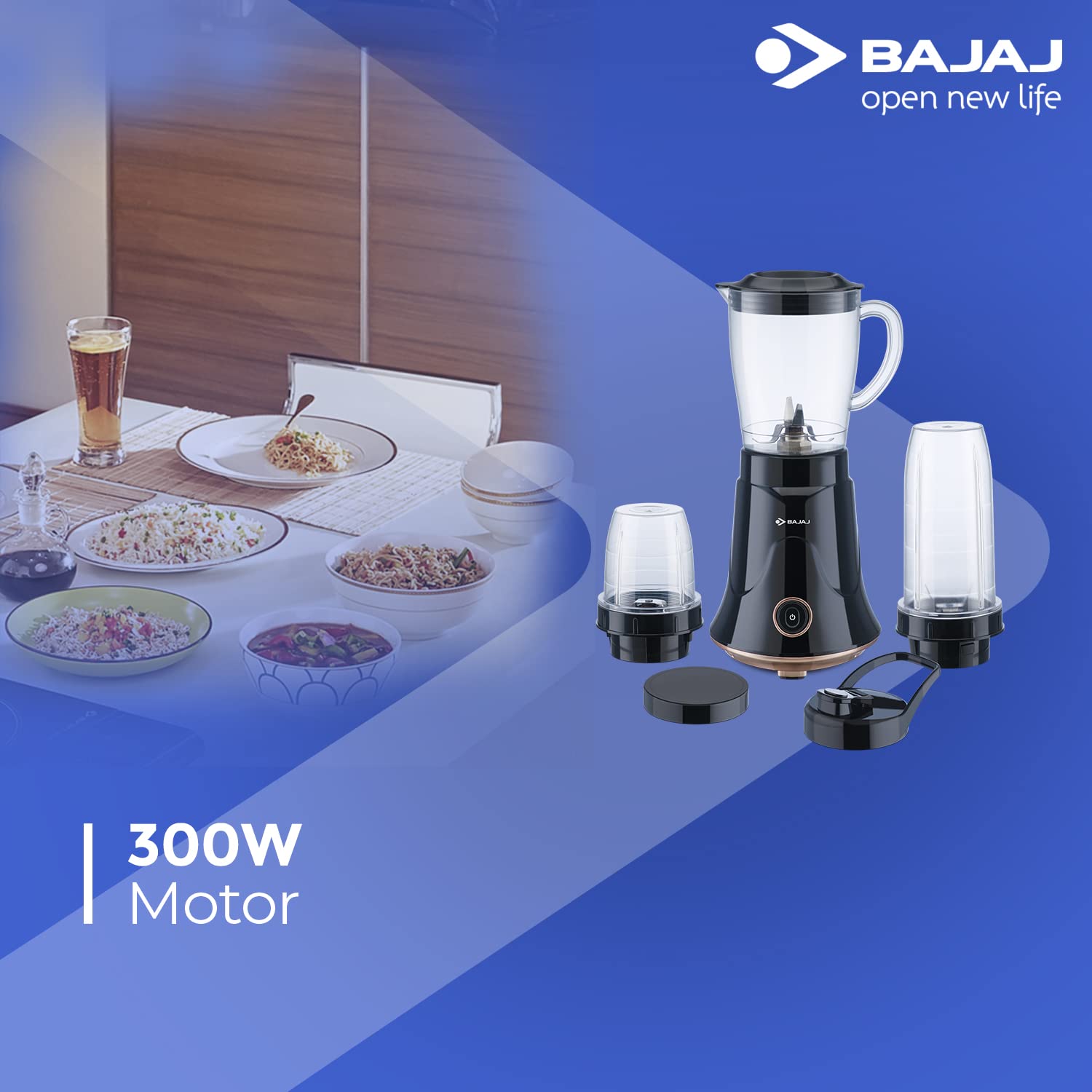Bajaj NX-01 300W Mixer Grinder