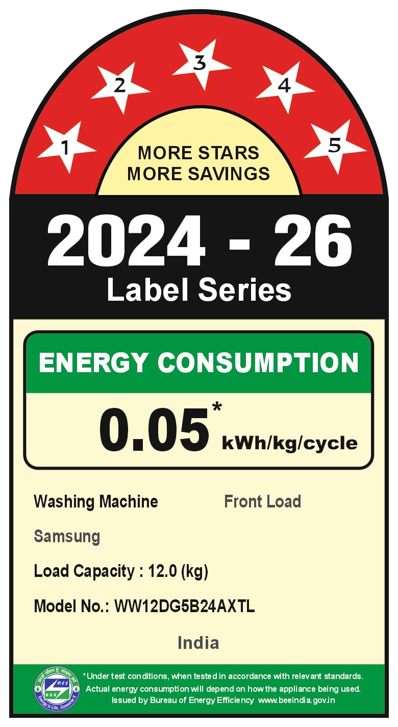 Samsung 12 Kg Front Load Washing Machine