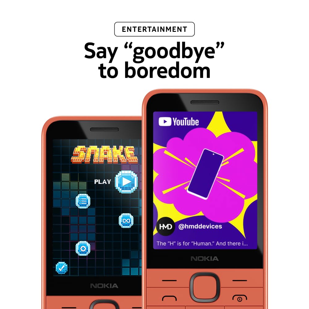 #Color_Peach Nokia 220 4G