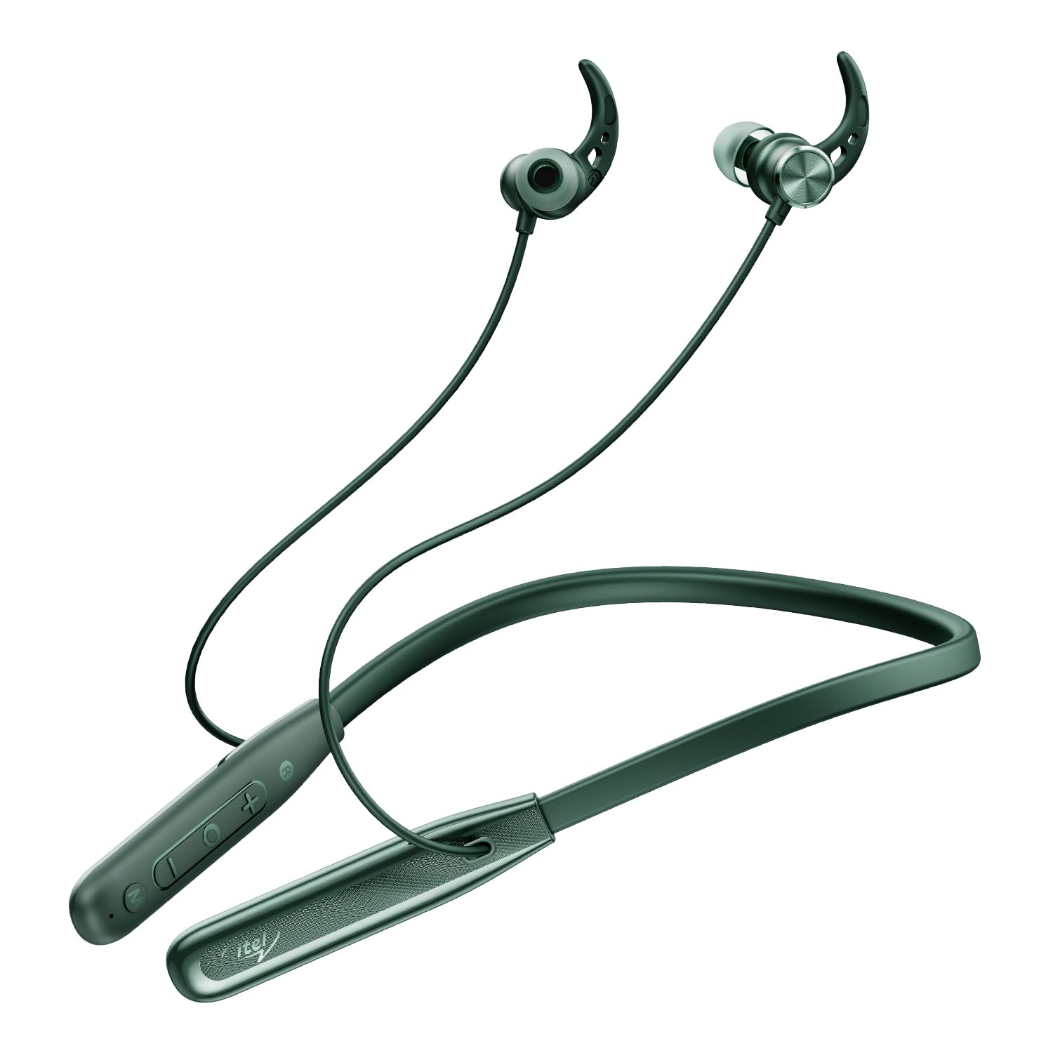#Color_Green itel Earphones