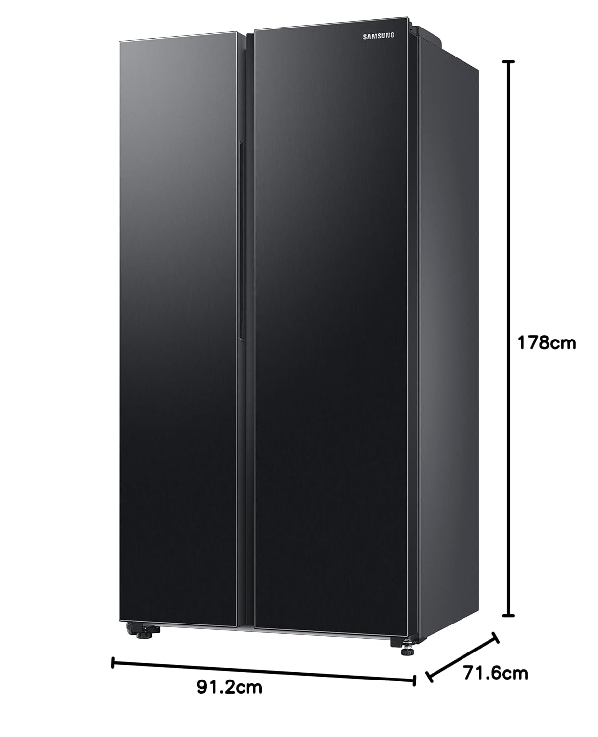 Samsung 653L 3 Star Side by Side Refrigerator 