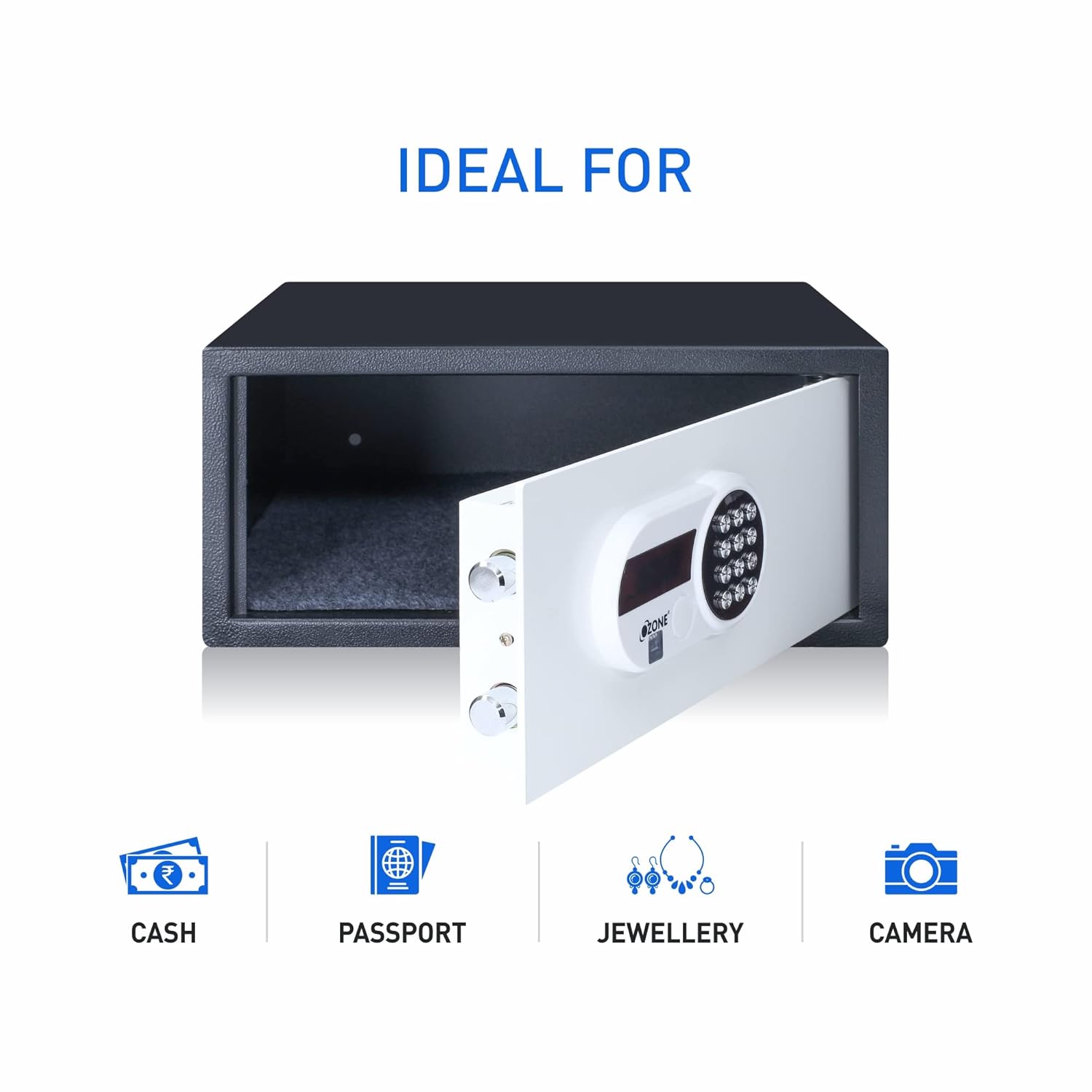 Ozone 9 Litres Digital Safe Locker
