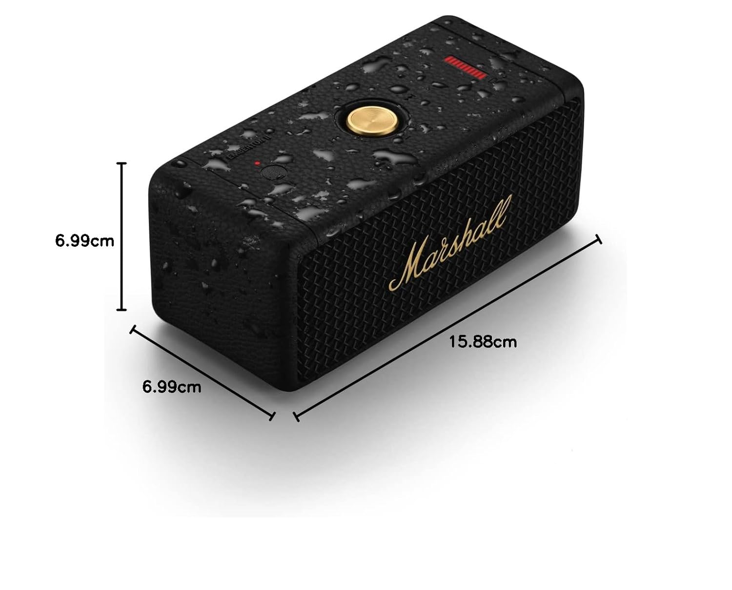 Marshall Emberton II Compact Portable Bluetooth Speaker with 30+