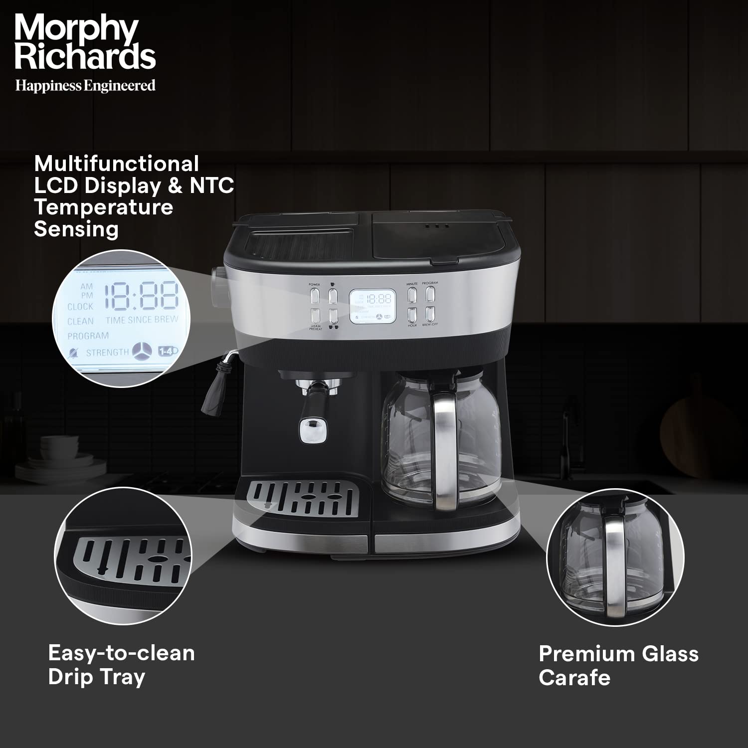 DuoPresso 2-in-1 Coffee Maker | Espresso & Drip