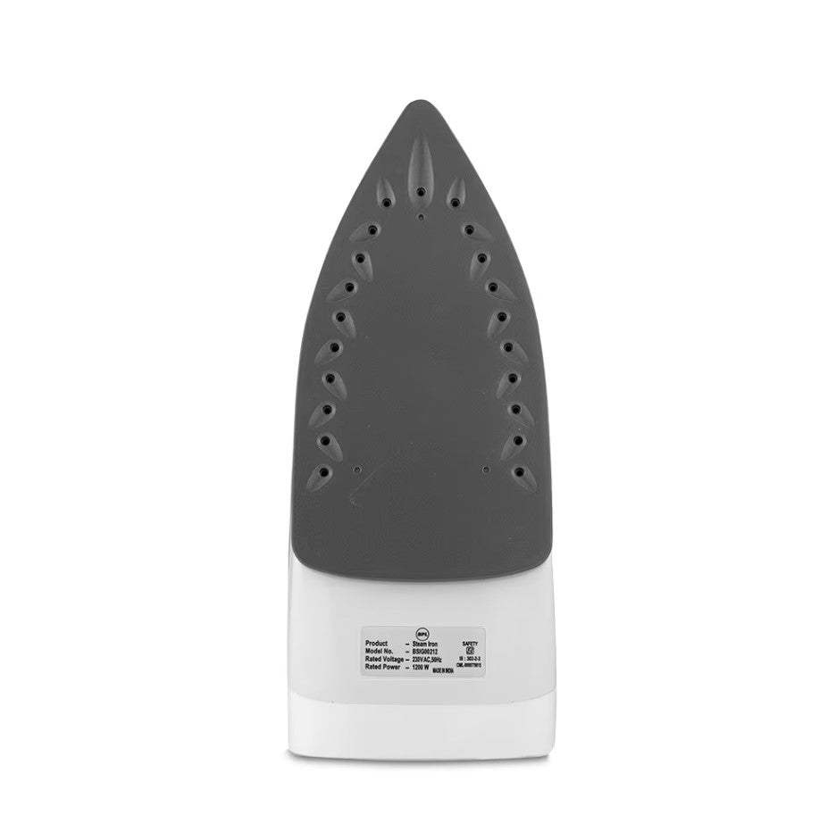 BPL Steam Iron – BSIG20212 | Powerful Steam, Non-Stick Soleplate, Smooth Ironing