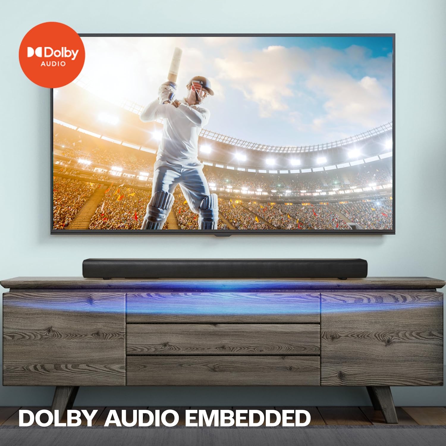 JBL Cinema SB510, Dolby Audio Soundbar with Built-in Subwoofer