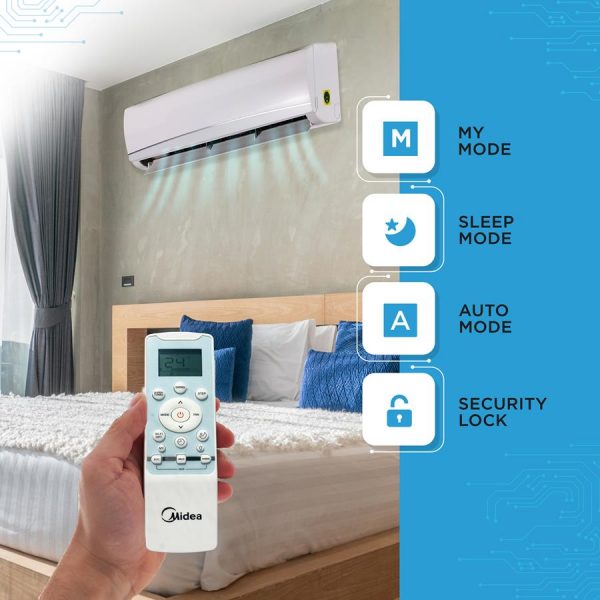 Midea SANTIS MAX CLS 3 Star 2 Ton Split Fixed AC