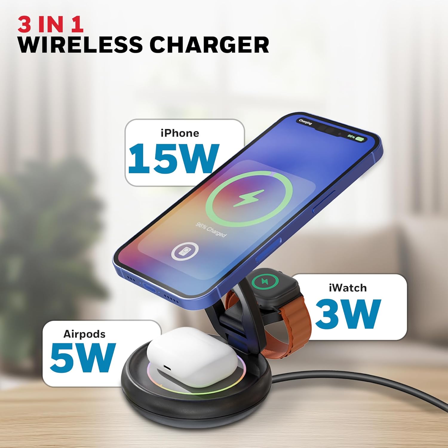 Honeywell Zest Wireless Trio Charger