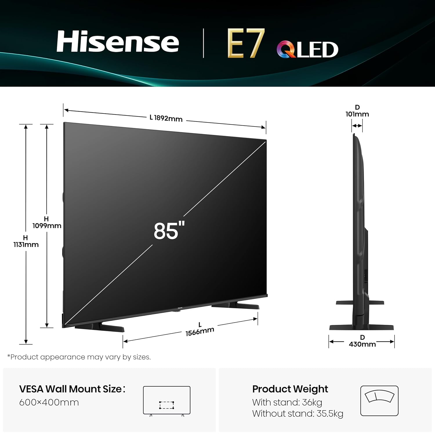 #Hisense Smart QLED TV