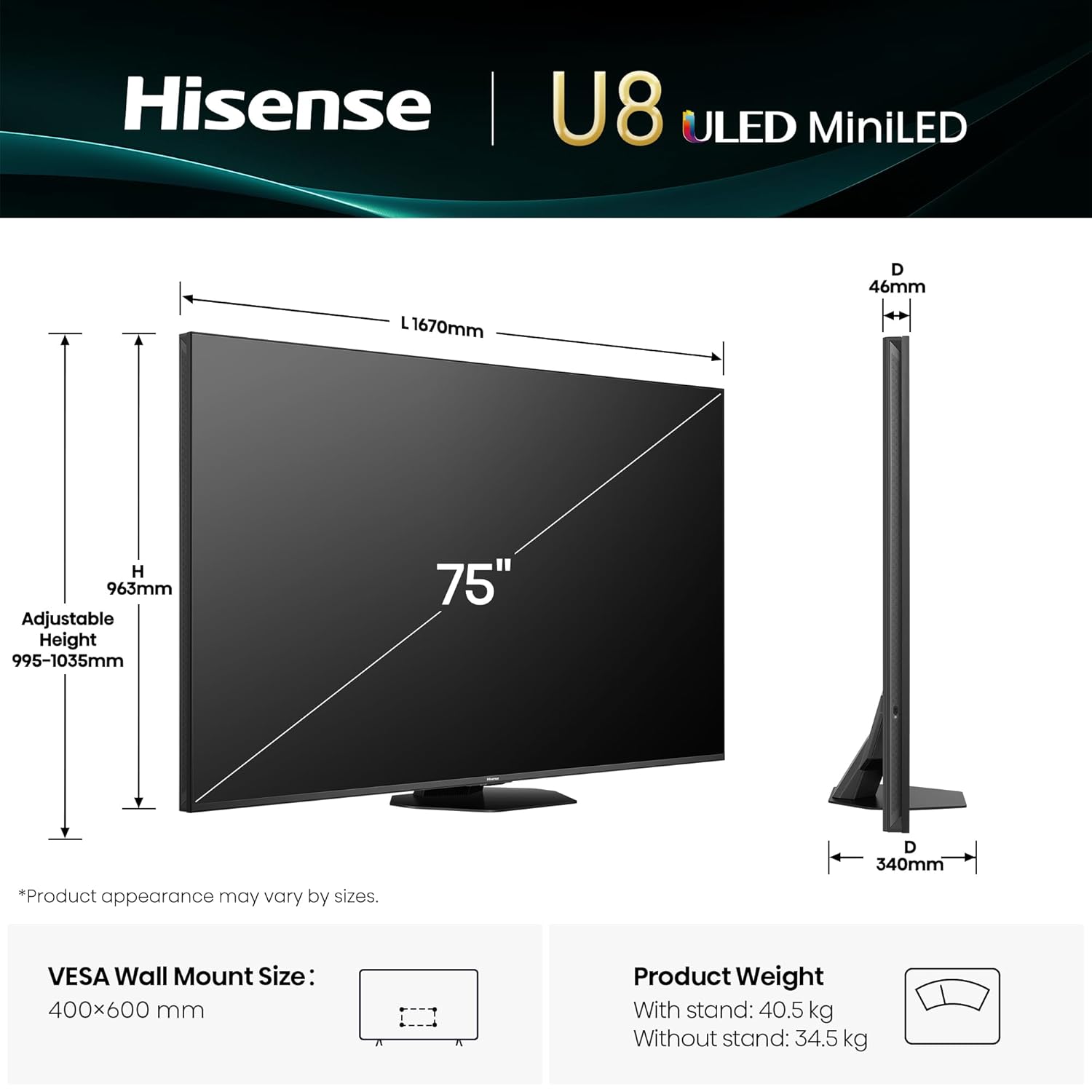 #Hisense Smart Mini LED PRO TV