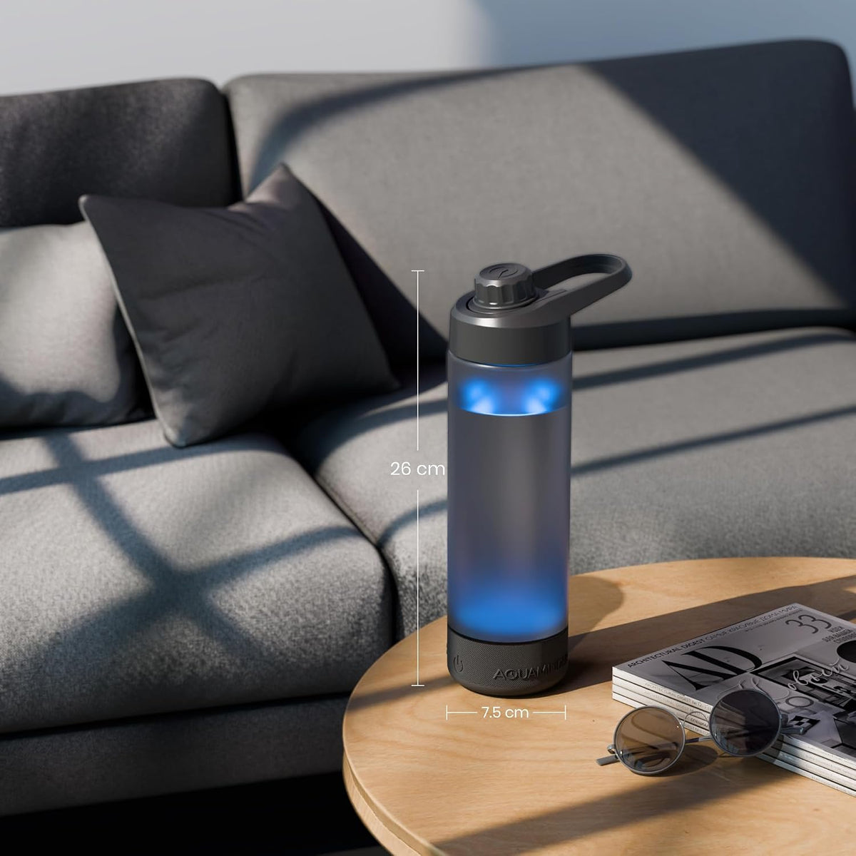 Volga Plus Smart Water Bottle – 770 ml with Hydration Reminder