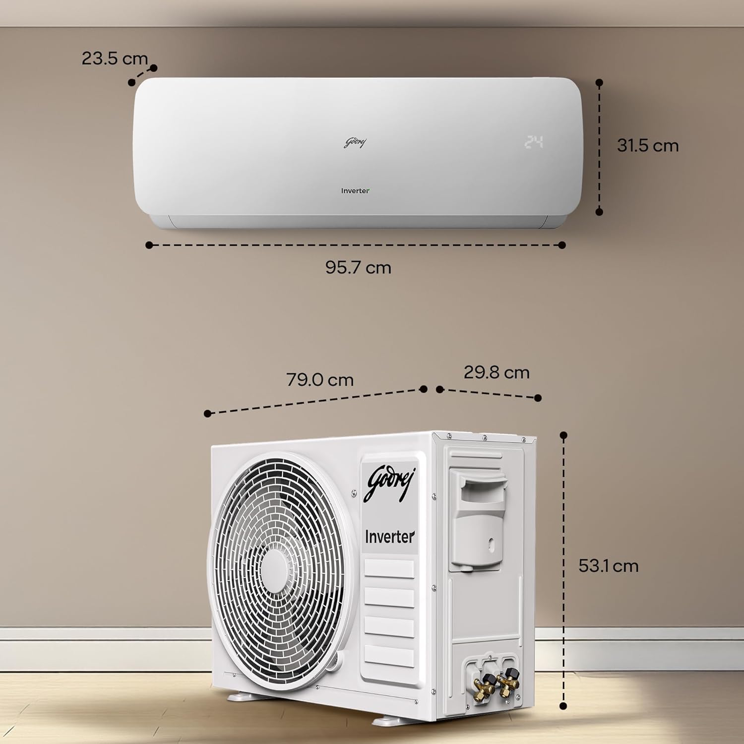 #Godrej Split Inverter AC