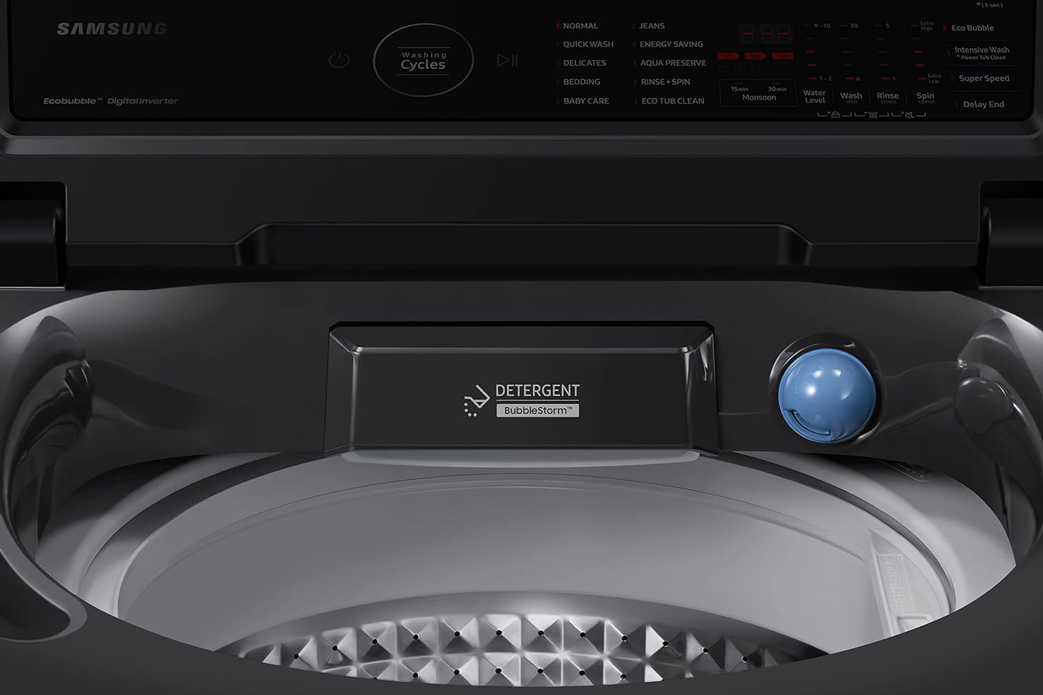 Samsung 8.0 5 star Fully Automatic Top Load Washing Machine Appliance (WA80BG4441BDTL-Versailles Gray)