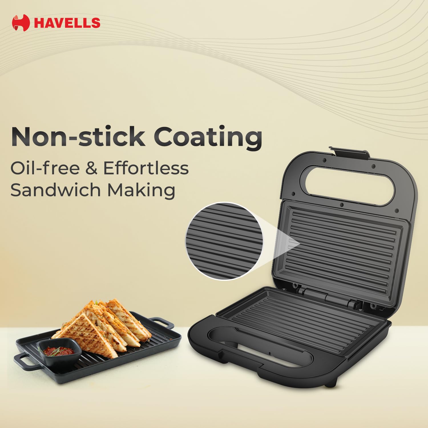 Havells Meltz Grill Sandwich Maker