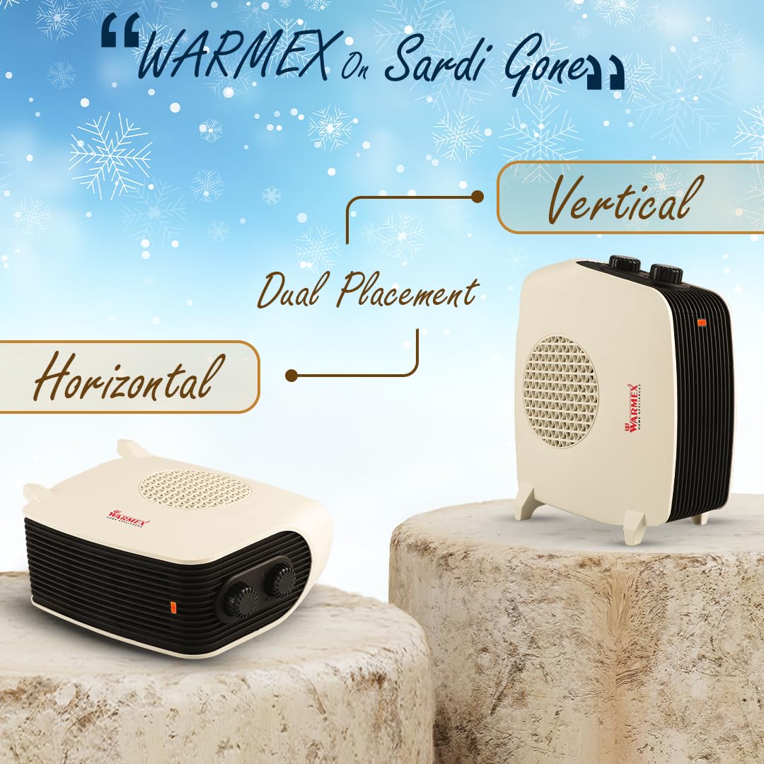 Warmex Heater 2000W Fast Heating Portable