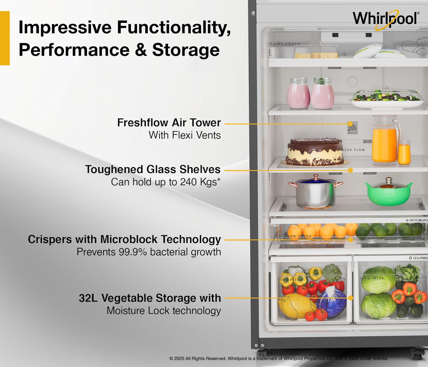 Whirlpool refrigerator 