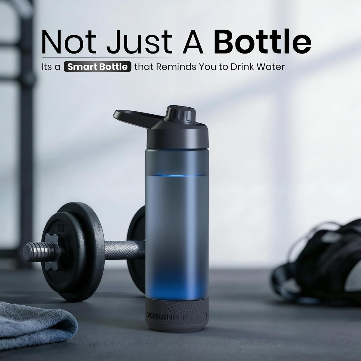 Volga Plus Smart Water Bottle – 770 ml with Hydration Reminder