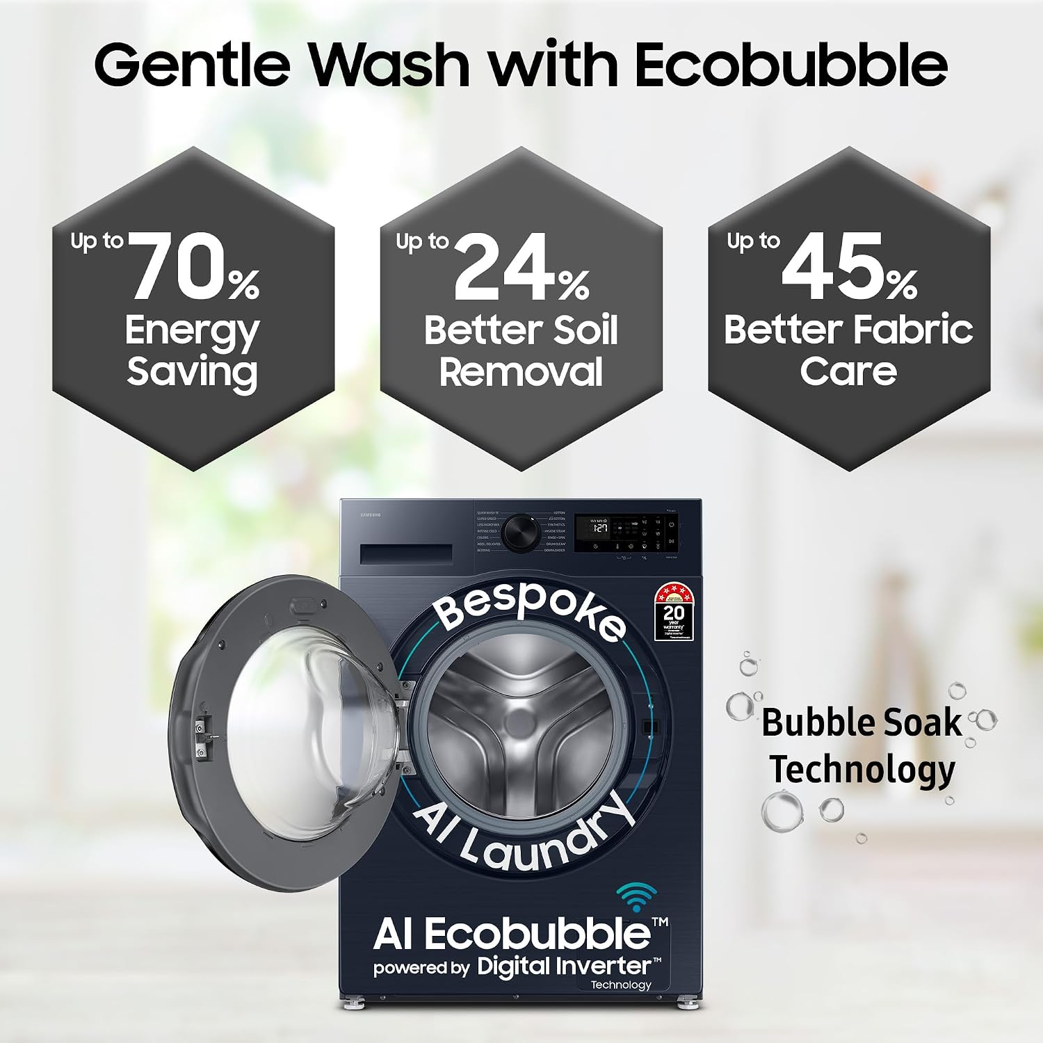 Samsung 12 Kg Front Load Washing Machine