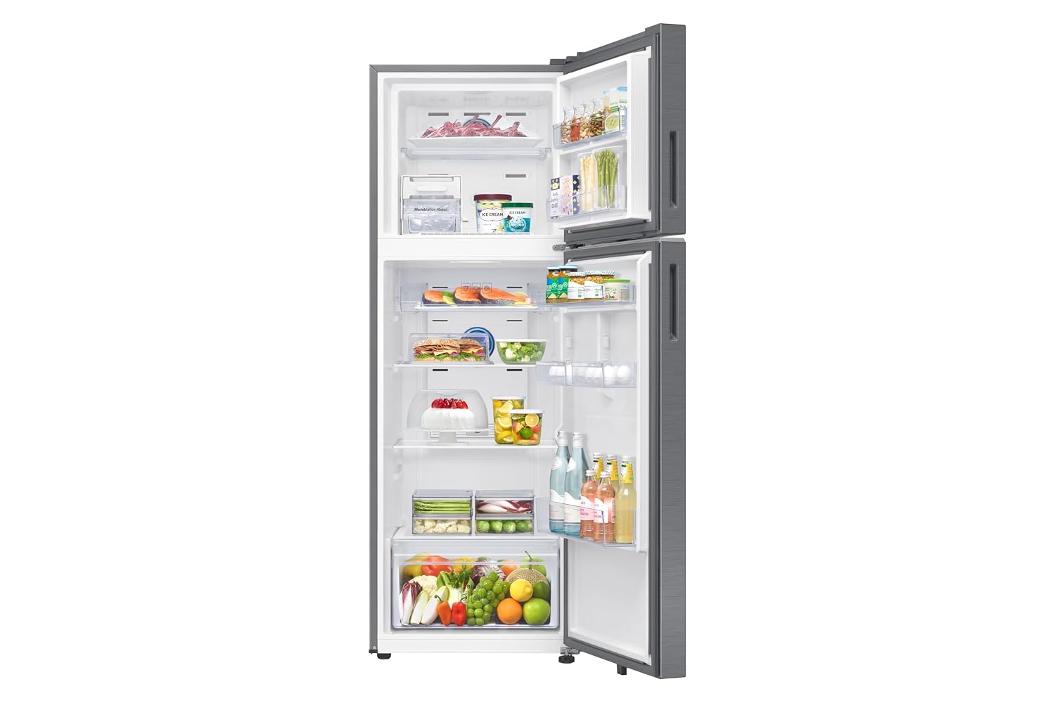 Samsung 350L 2 Star Bespoke AI Double Door Refrigerator