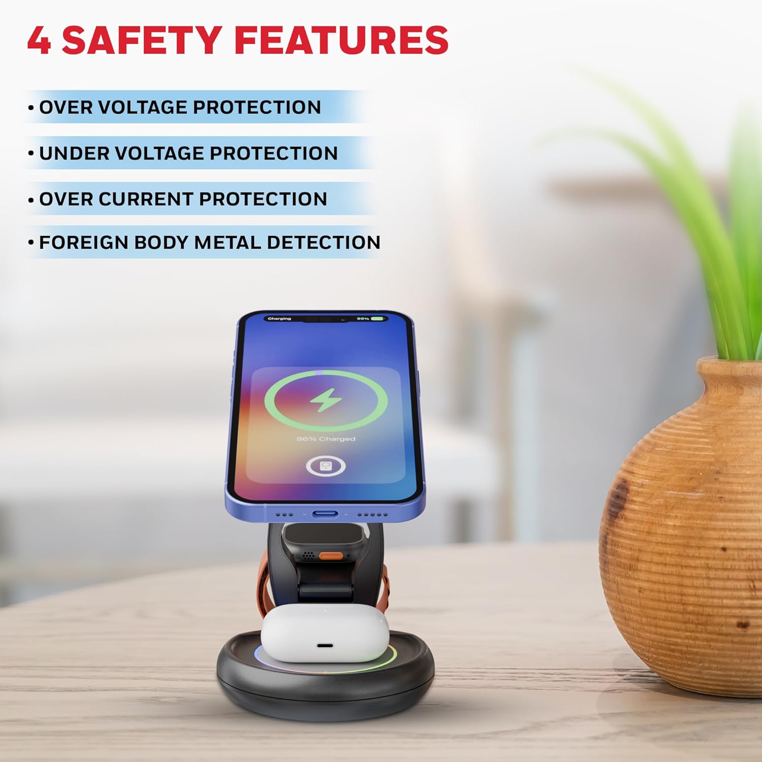 Honeywell Zest Wireless Trio Charger