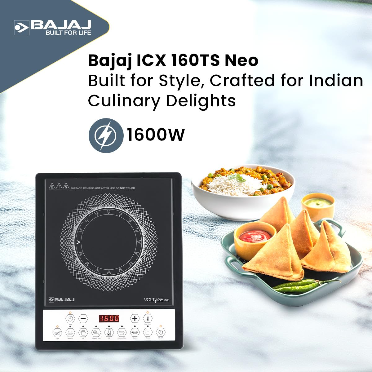 Bajaj ICX 160TS Neo Induction Stove