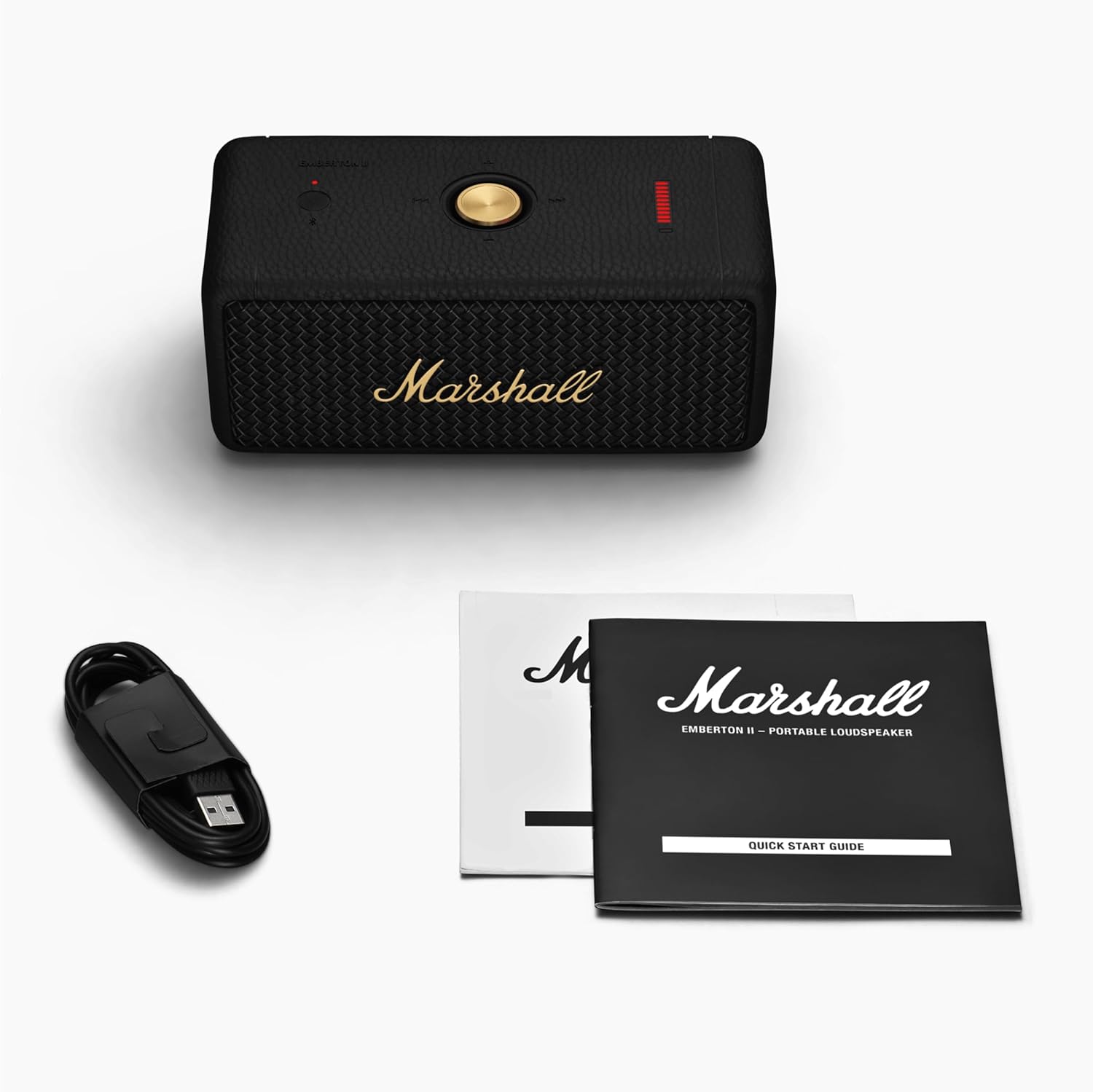 Marshall Emberton II Compact Portable Bluetooth Speaker with 30+
