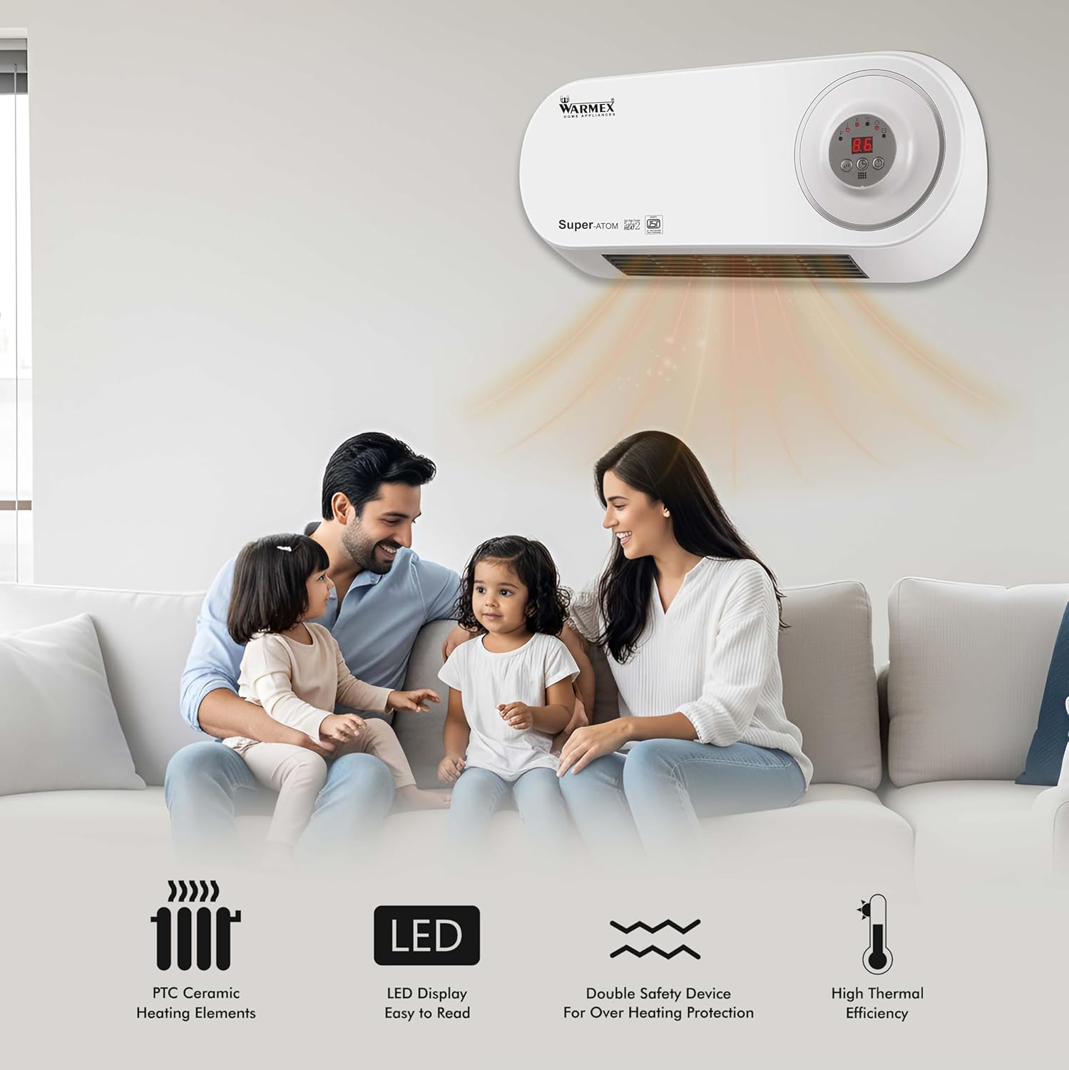 #Color_White Warmex Heater Air Conditioner