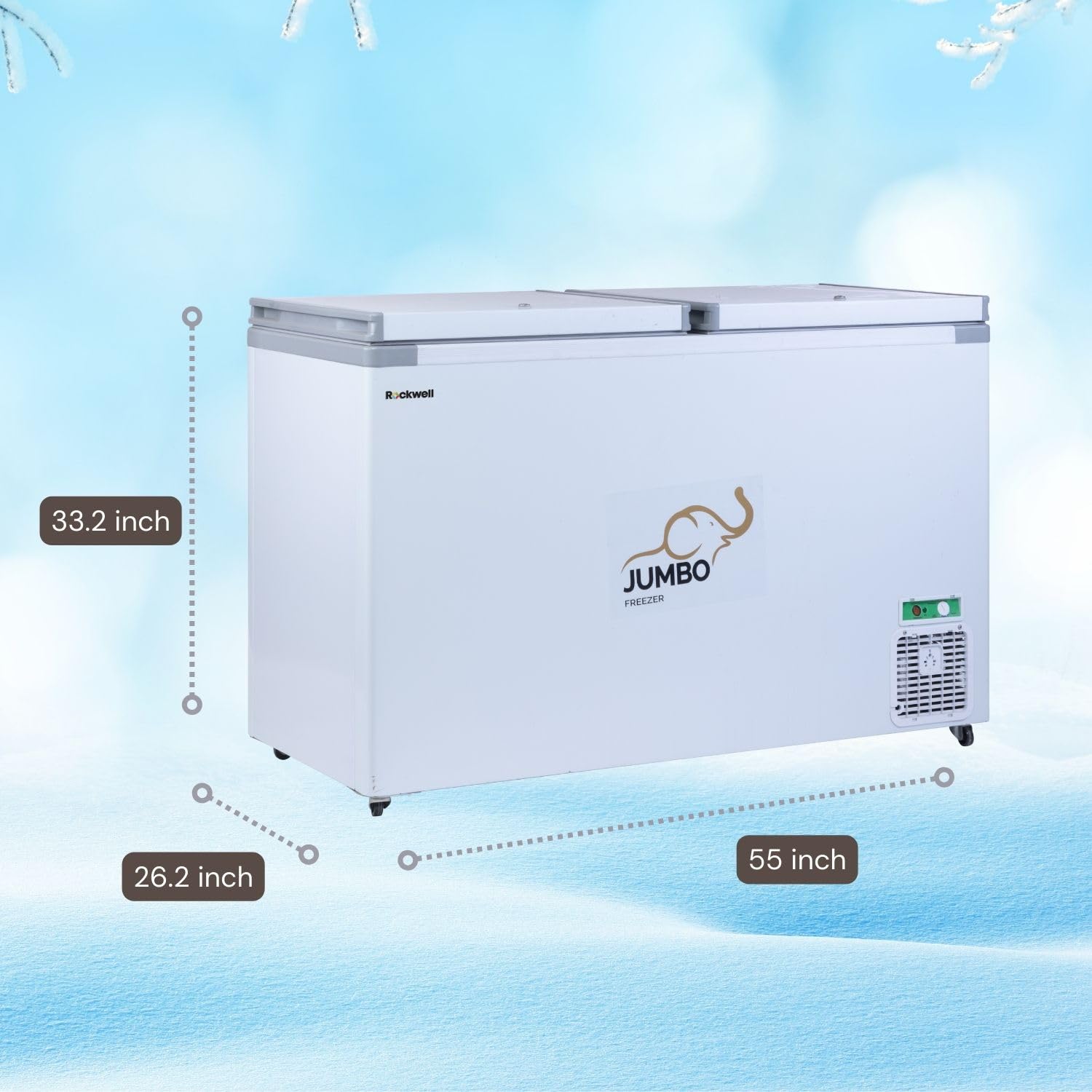 #Rockwell 450DDU Deep Freezer
