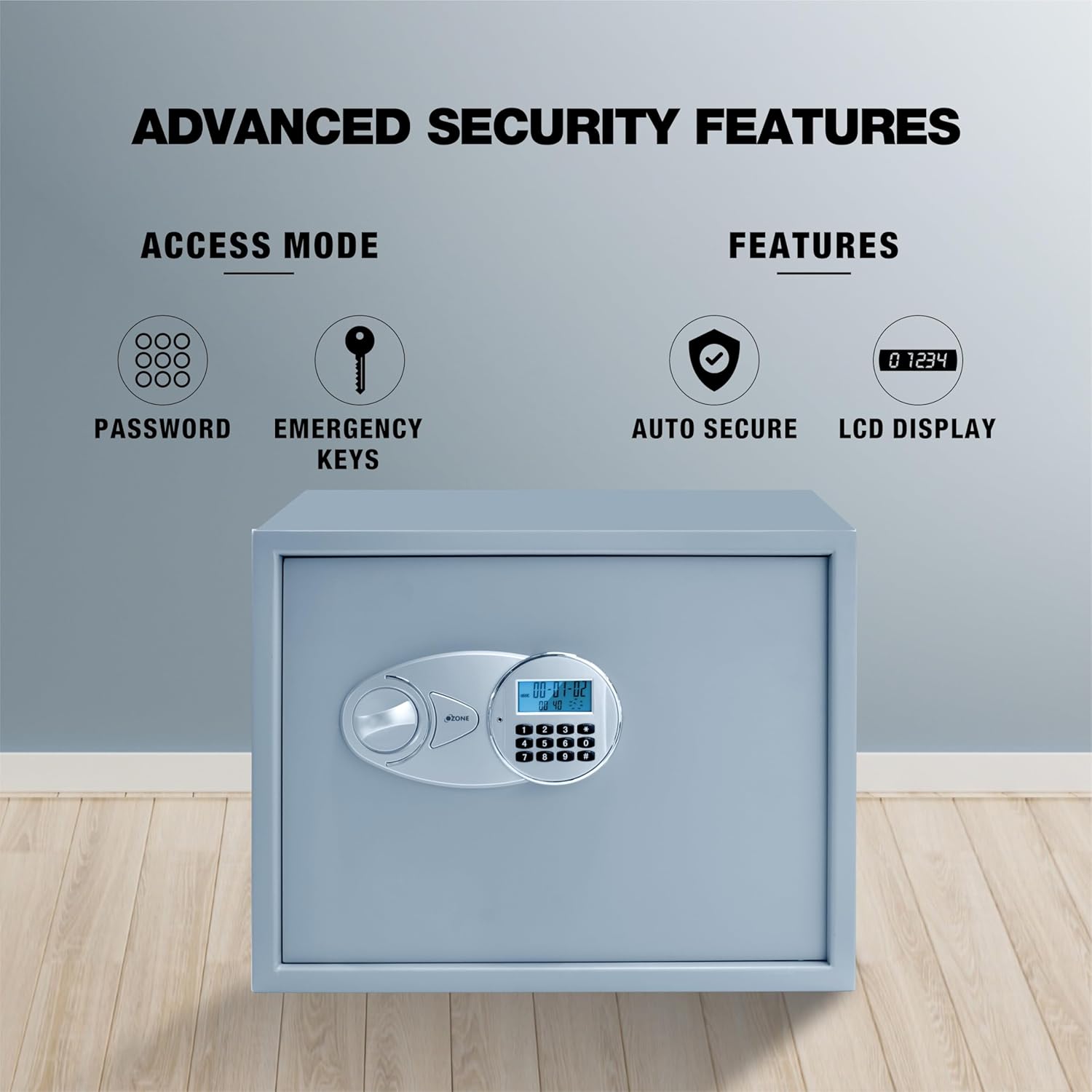 Ozone 44 Litres Digital Safe Locker