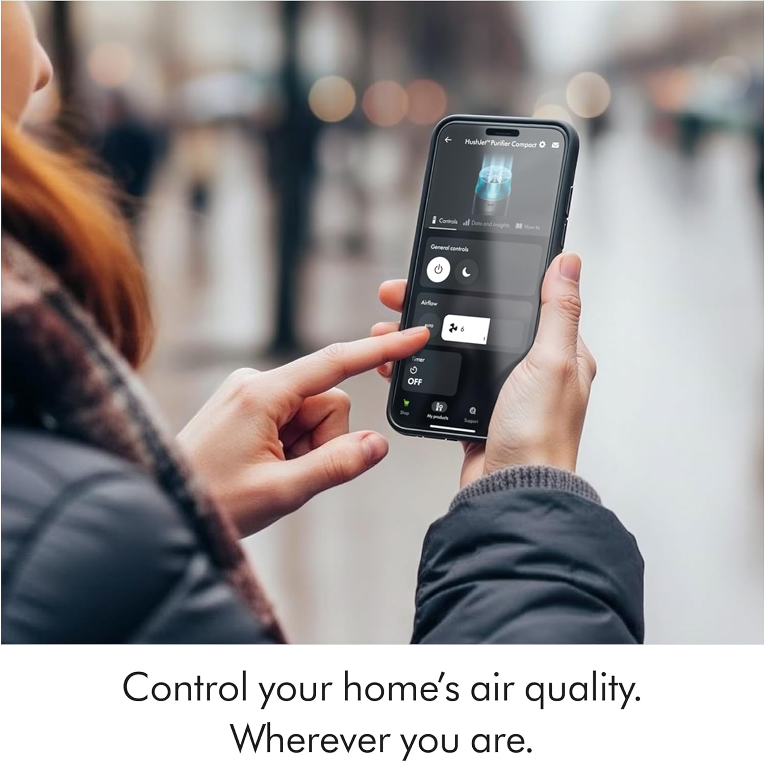 #Dyson Hushjet SP01 purifier teal 