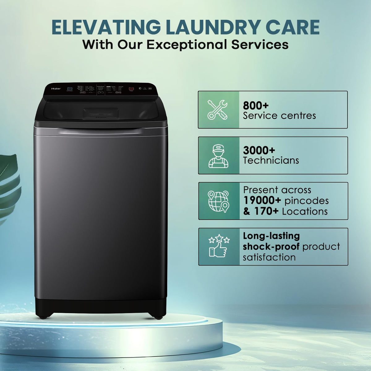Haier 7 Kg 5 Star Top Load Washing Machine