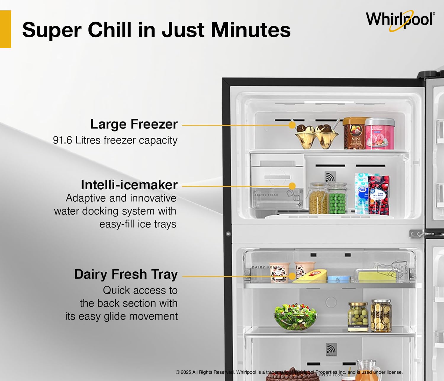 Whirlpool refrigerator 