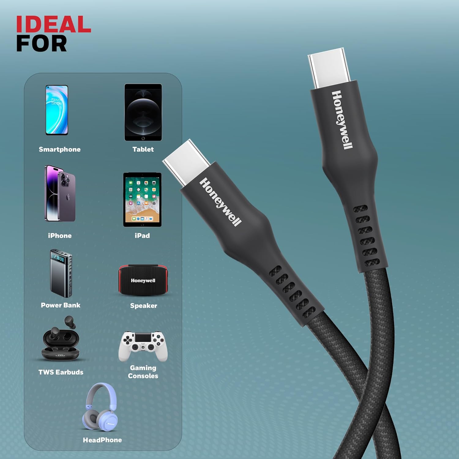 Honeywell USB Type C to Type C Cable