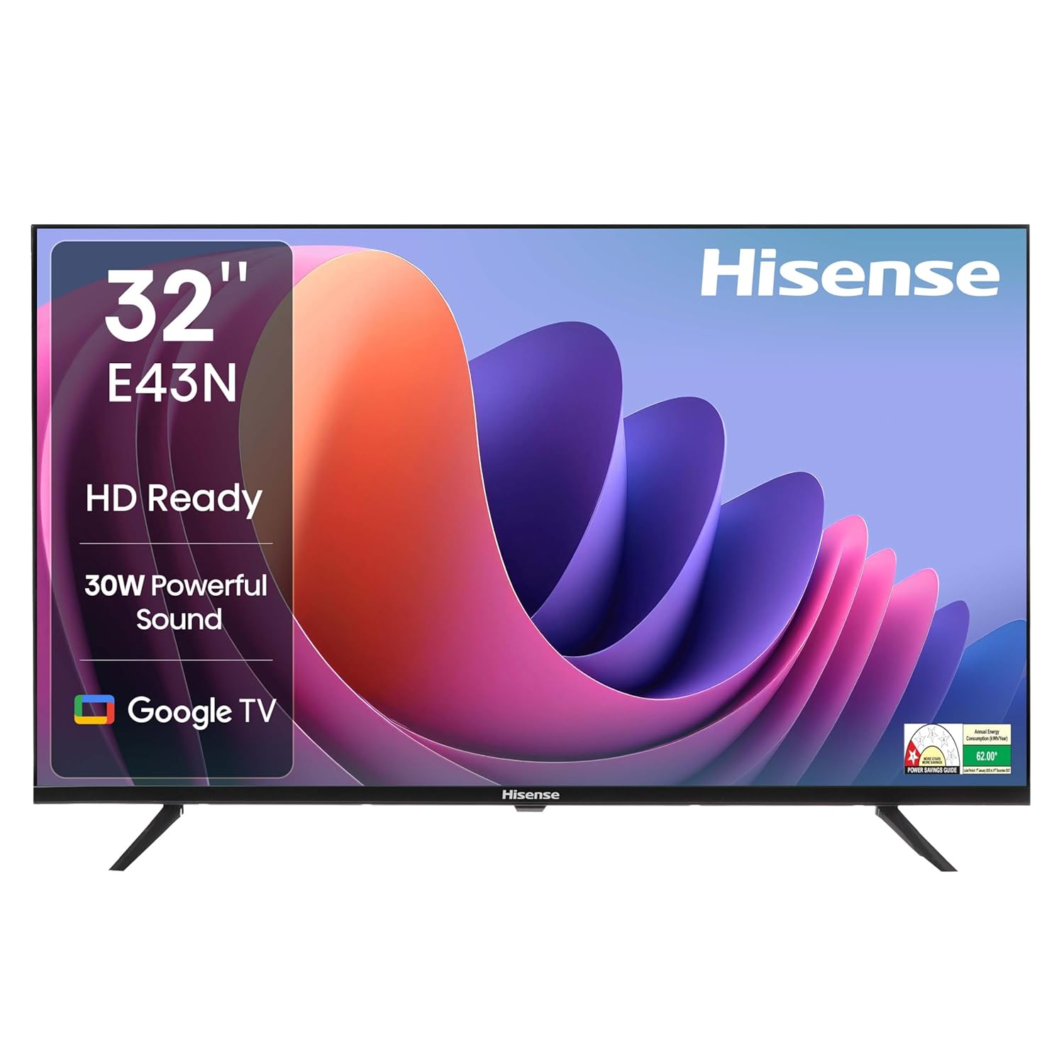 Hisense Smart Google LED TV 32E43N