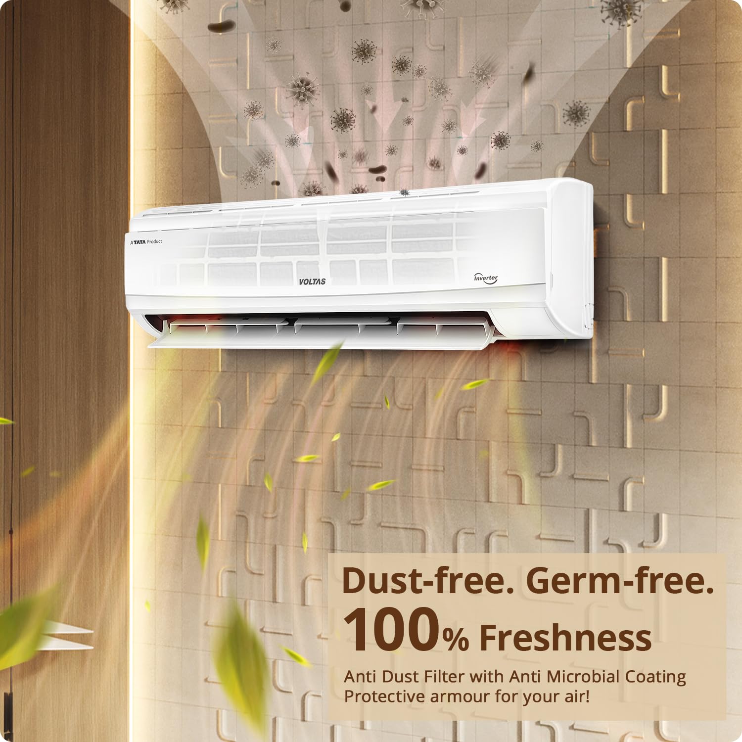 #Voltas 2 Ton 3 Star Inverter Split AC Venus Plus