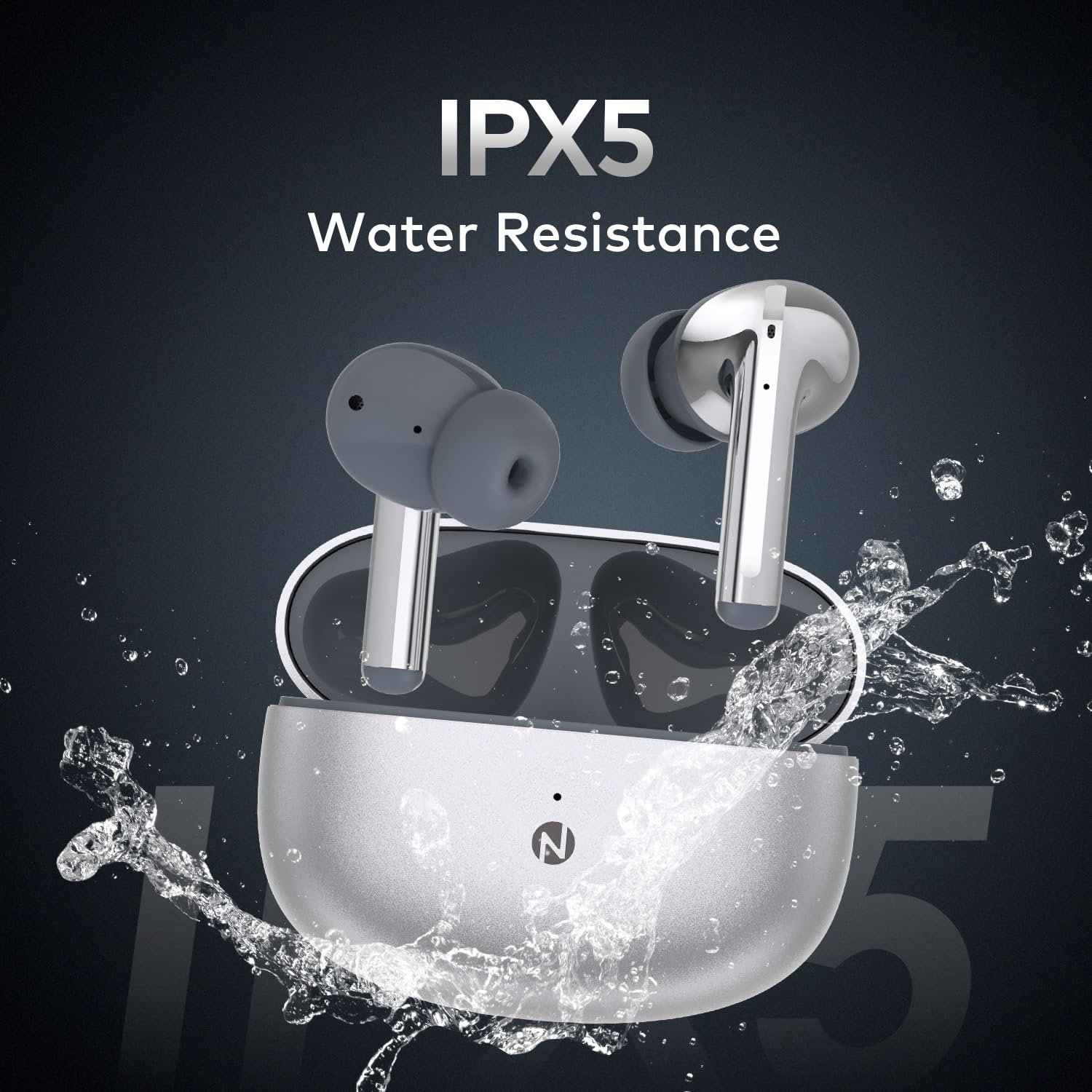 #Color_silver itel Earbuds