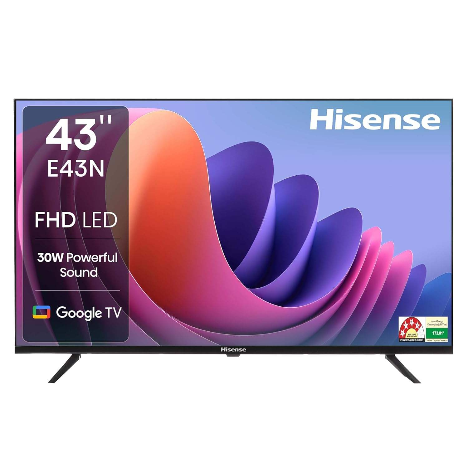 Hisense Smart Google LED TV 43E43N Full HD