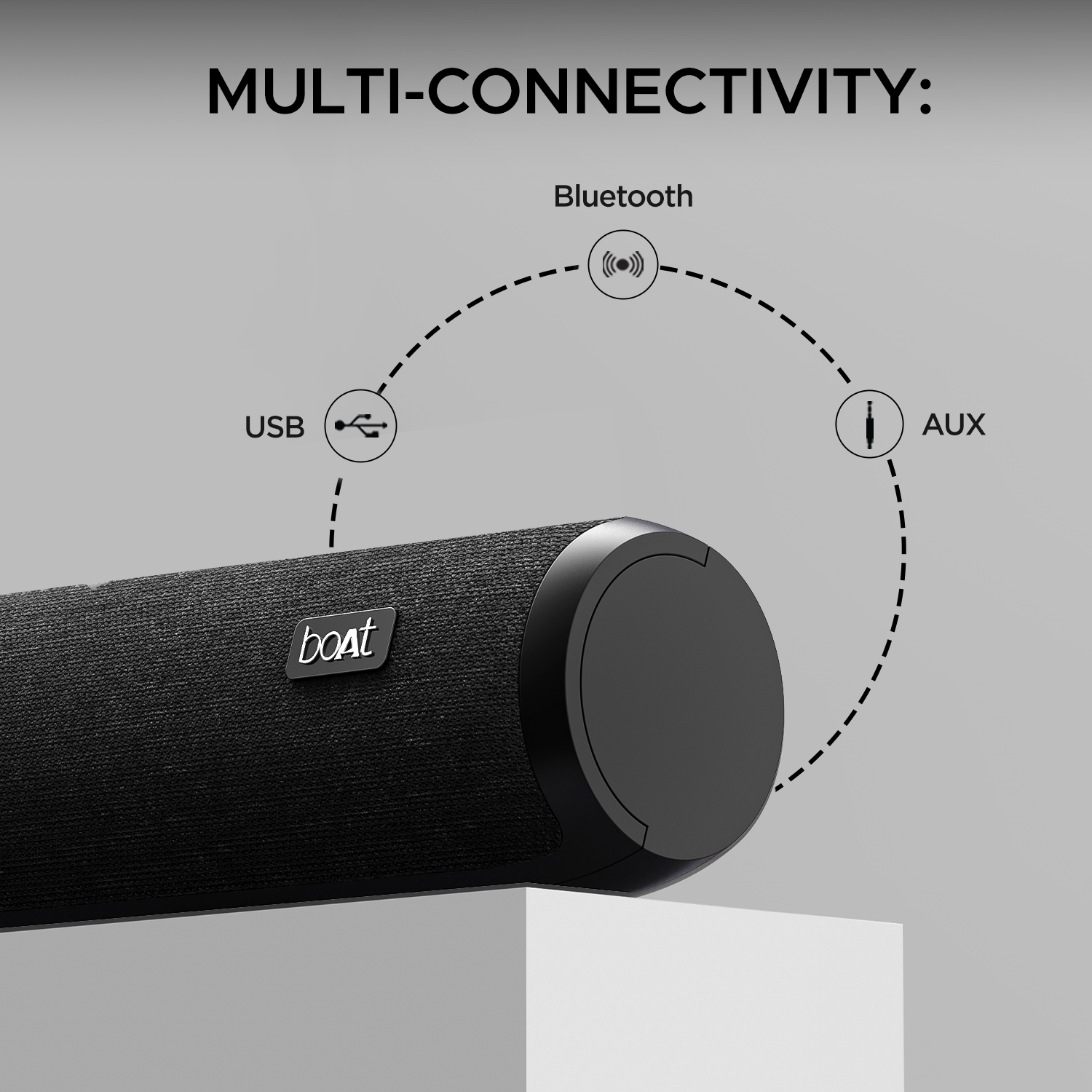 boAt Aavante Bar 600 25W Bluetooth Soundbar with 7H Playback & Dual EQ Modes