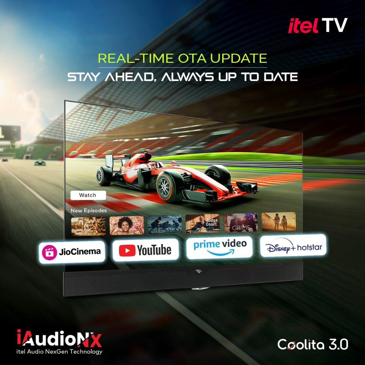 itel C32HX 32 Inch HD Ready Smart LED TV Vijay Telecom