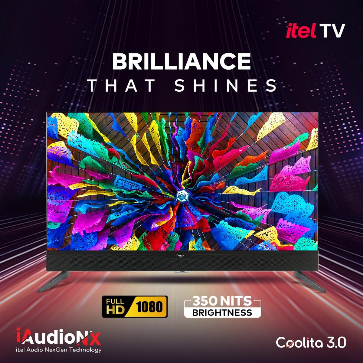 itel C43FX 43 Inch Full HD Smart Coolita LED TV Vijay Telecom