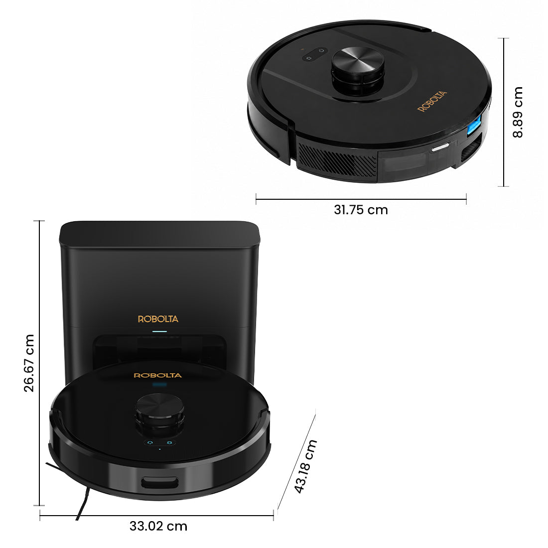 Robolta R2 Max Robot Vacuum Cleaner