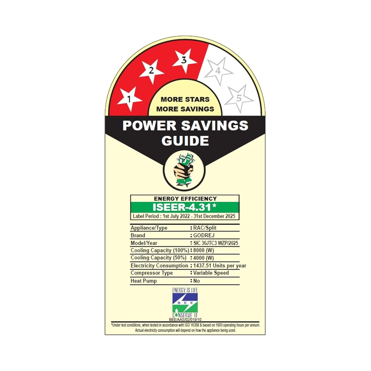 #Godrej Split Inverter AC