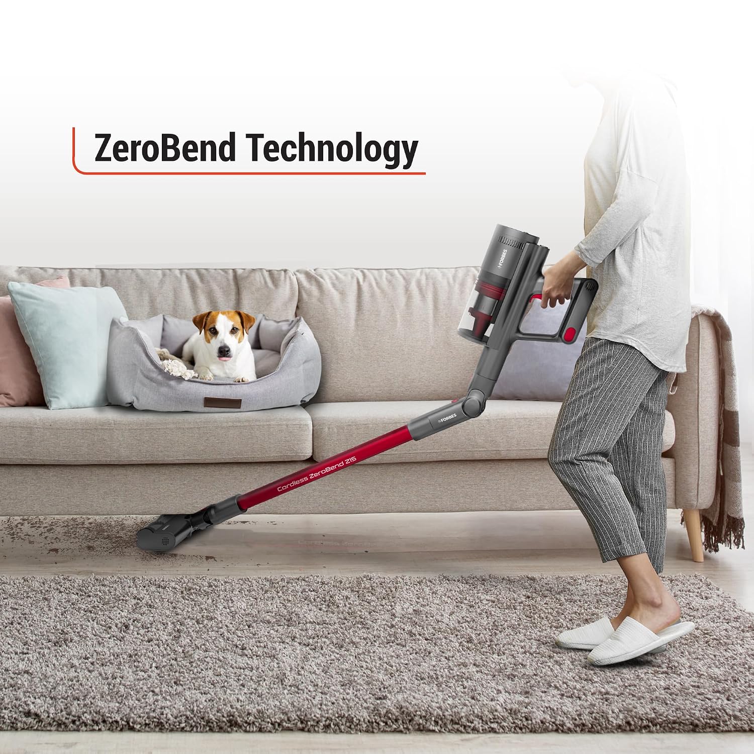 Eureka Forbes Cordless ZeroBend Z15 Vacuum Cleaner
