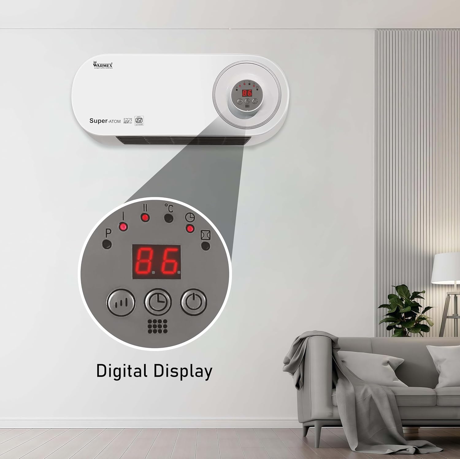 #Color_White Warmex Heater Air Conditioner