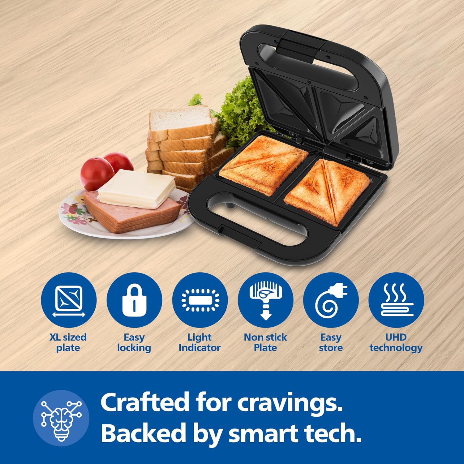 Philips HD3000/80 Sandwich Maker