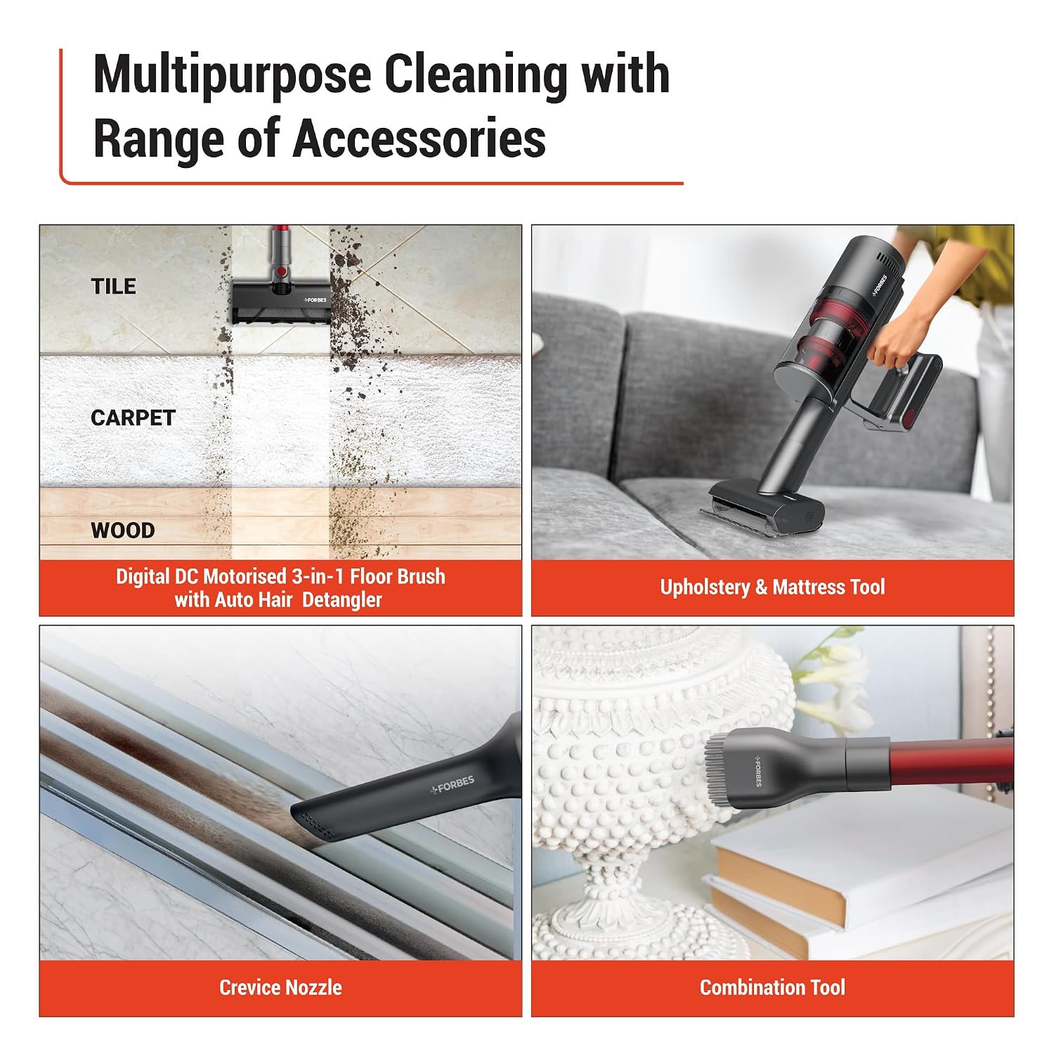 Eureka Forbes Cordless ZeroBend Z15 Vacuum Cleaner