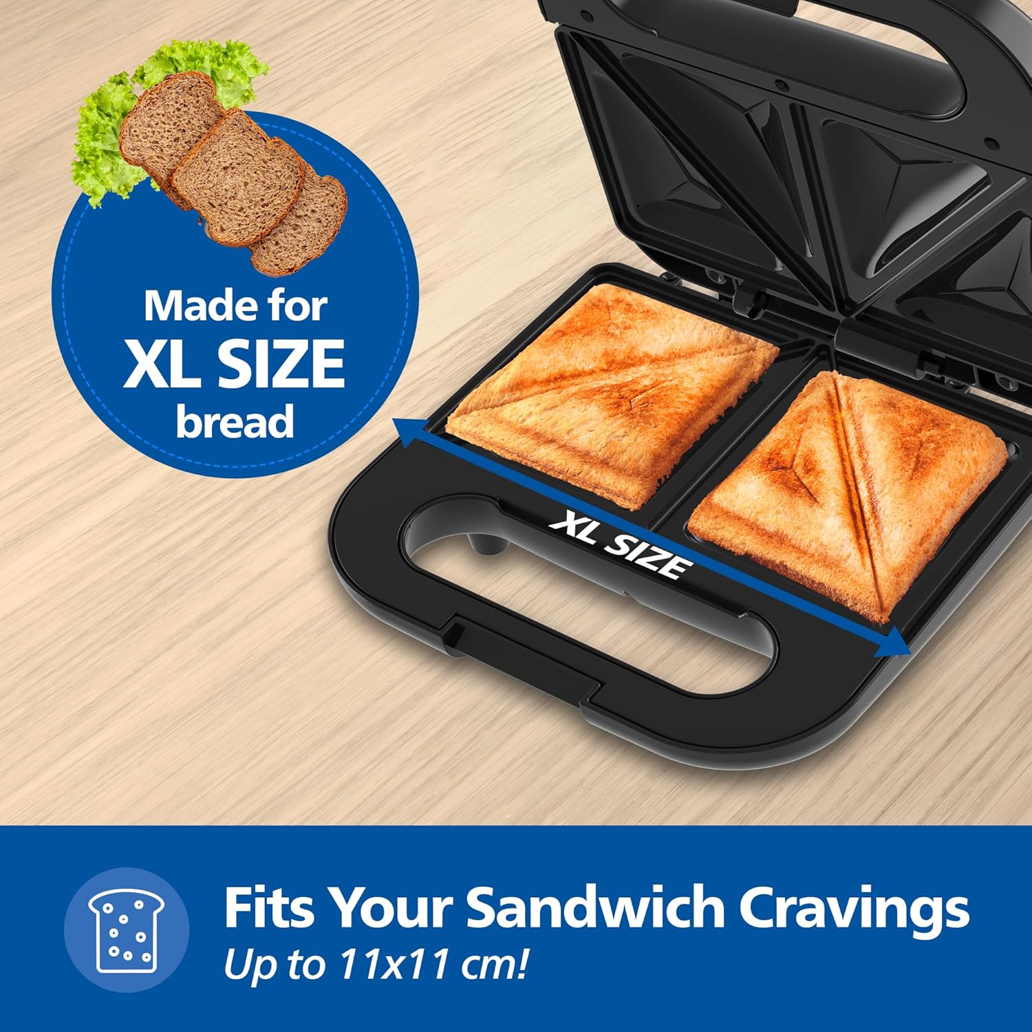 Philips HD3000/80 Sandwich Maker